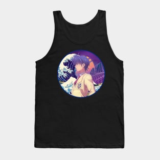 Graphic Art Tomoya Clannad Manga Tank Top